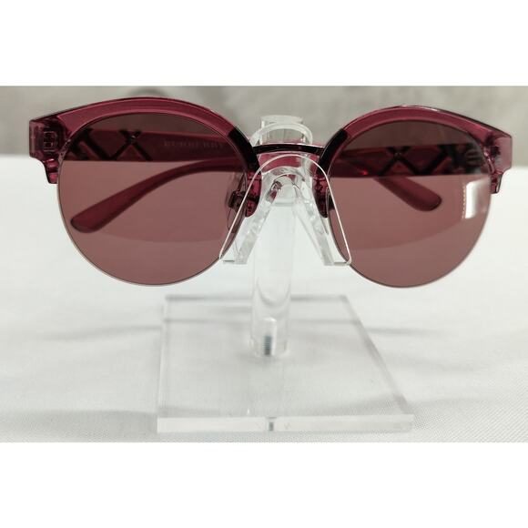 Burberry Woman's Luxury partial rim Sunglasses - Picture 8 of 11
